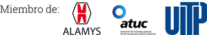  Logotipos de Alamys, ATUC y UITP