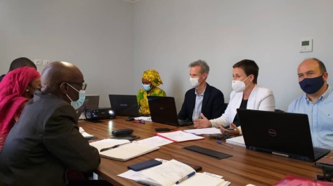 Reunión de trabajo con Trenes de Senegal