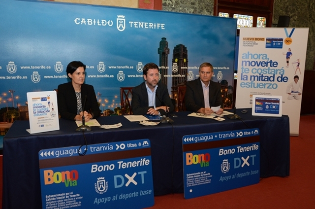 Presentación del Bono Tenerife DXT