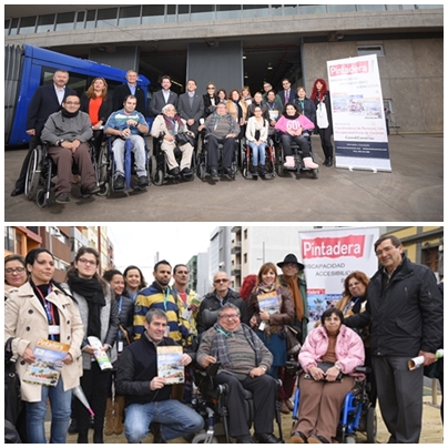 La Coordinadora de Personas con Discapacidad celebra su aniversario en Metrotenerife.