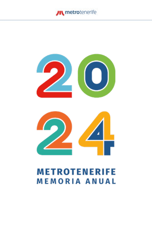 Cartel Memoria Anual Metrotenerife 2022